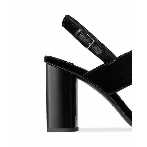 NEW TORY BURCH eleanor pave heel sandal in black - Picture 4 of 4